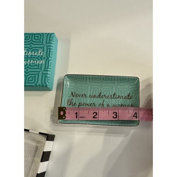 Rosanna L' amour Tray Chic Ceramic Tray in Gift Box Strong Woman - Picture 5 of 5